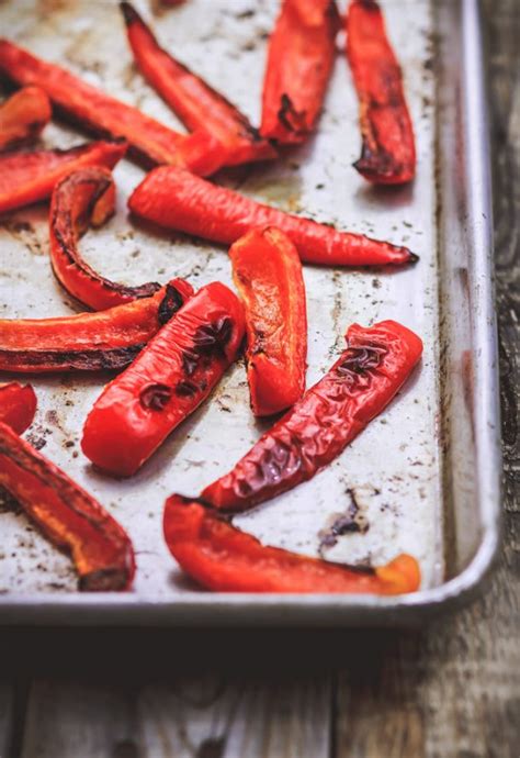 Roasted Red Peppers, Oven Roasted - calories, carbs, nutrition