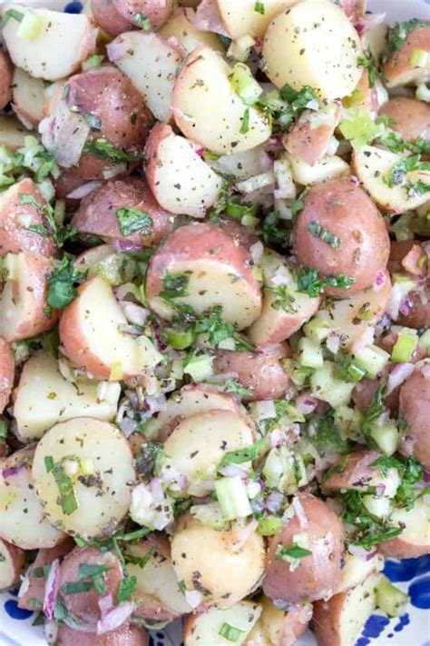 Roasted Red Potato Salad with Cider Vinaigrette - calories, carbs, nutrition