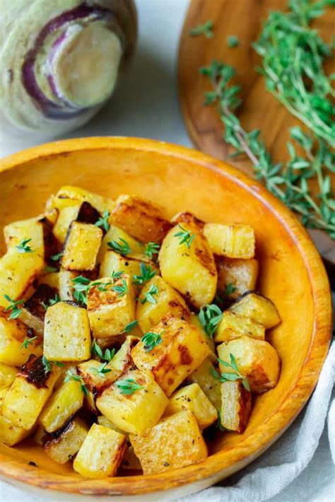Roasted Rutabaga and Green Beans - calories, carbs, nutrition