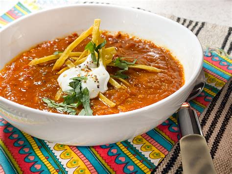 Roasted Tomato Tortilla Soup - calories, carbs, nutrition