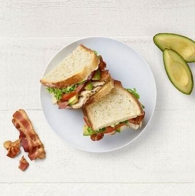 Roasted Turkey & Avocado Blt - calories, carbs, nutrition