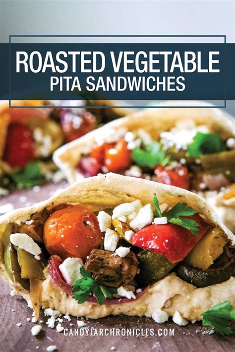 Roasted Vegetable, Feta Pita - calories, carbs, nutrition