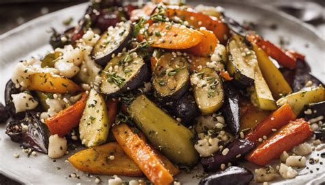 Roasted Veggies with Sesame Seeds - calories, carbs, nutrition