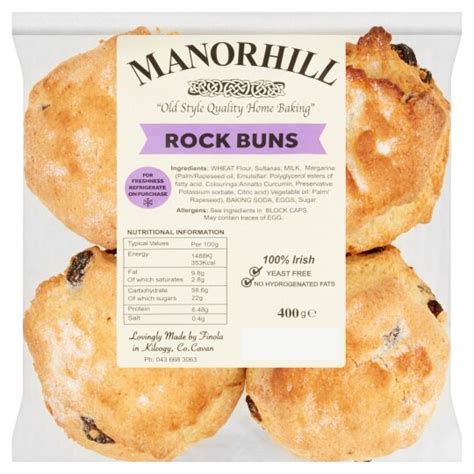 Rock Bun - calories, carbs, nutrition