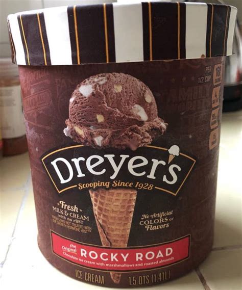 Rocky Road Ice Cream - calories, carbs, nutrition