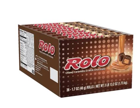 Rolo Caramels In Milk Chocolate - calories, carbs, nutrition