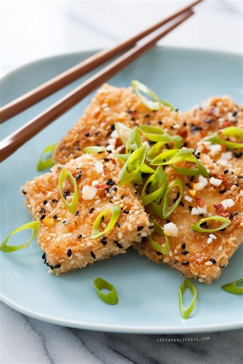 Rosemary & Sesame Seed Crusted Tofu with Tarragon Garlic Bread Pudding (117388.0) - calories, carbs, nutrition