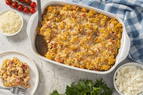 Rotini Casserole with Ricotta & Tomatoes - calories, carbs, nutrition