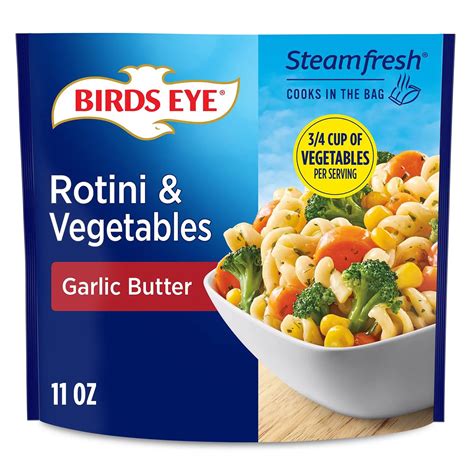 Rotini & Vegetables - calories, carbs, nutrition