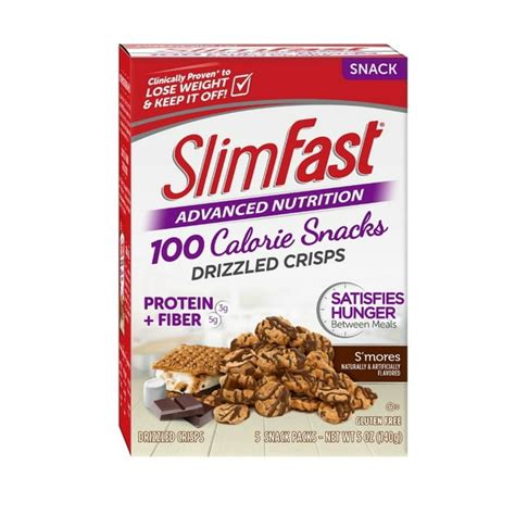 S'mores Drizzled Mini Crisps - calories, carbs, nutrition