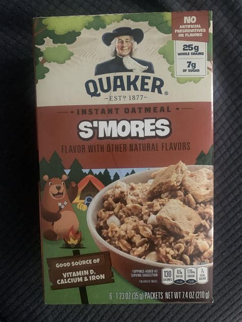 S'mores Oatmeal - calories, carbs, nutrition