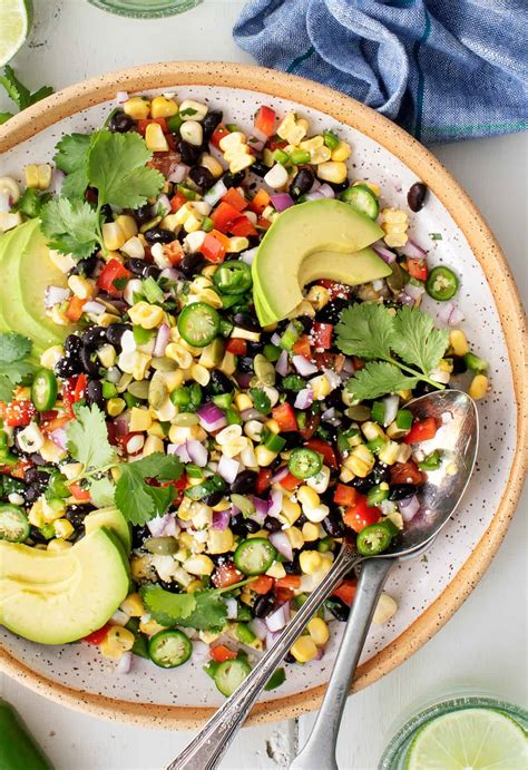 Salad Black Bean Corn & Cilantro 1 oz - calories, carbs, nutrition