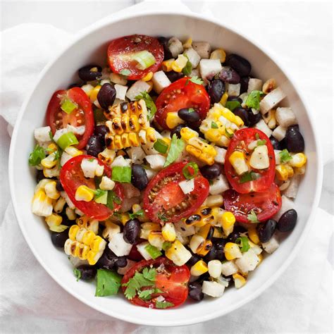 Salad Black Bean Corn & Jicama 4 oz - calories, carbs, nutrition