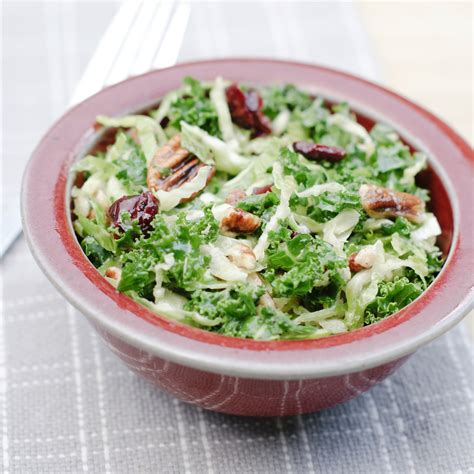 Salad Brussels Sprout Kale Craisins 2 oz - calories, carbs, nutrition