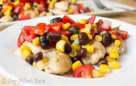 Salad - Chicken, Black Beans, Corn, Tomato Salsa - calories, carbs, nutrition