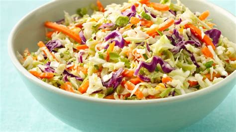 Salad Cole Slaw Thai 1/2 Cup - calories, carbs, nutrition