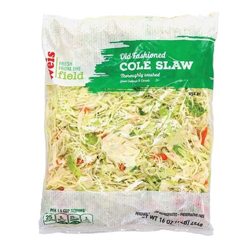 Salad Cole Slaw Thai 4 oz - calories, carbs, nutrition