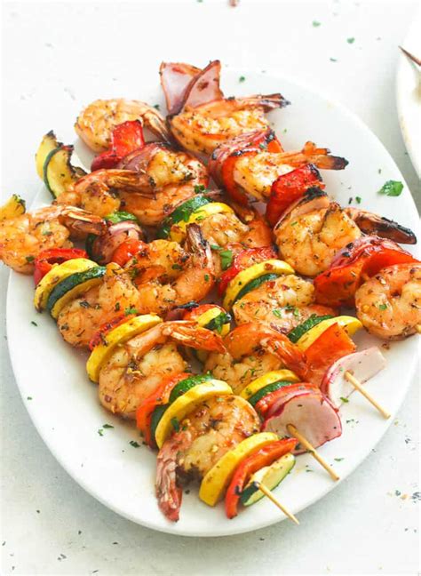 Salad Entree Shrimp 26/30 Skewer Grilled Corn & Couscous - calories, carbs, nutrition