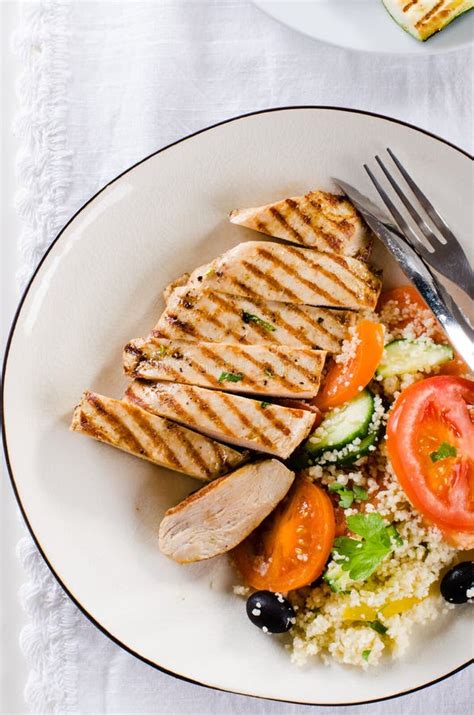 Salad Entree Tabbouleh Grilled Chicken - calories, carbs, nutrition