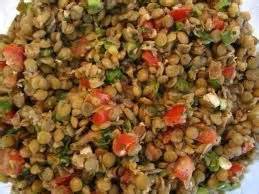 Salad Lentil Green Azifa 1 oz - calories, carbs, nutrition