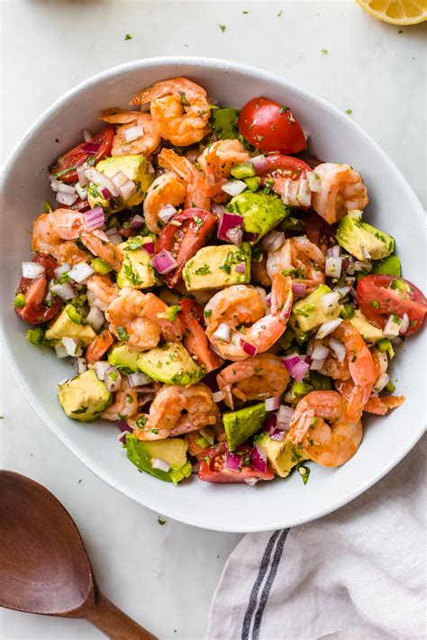 SALAD, SHRIMP, SPICY - calories, carbs, nutrition