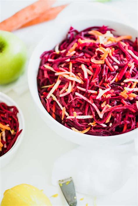 Salad Slaw Beetroot & Apple 3 oz - calories, carbs, nutrition