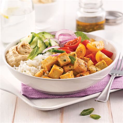 Salade pokA?bowl tofu - calories, carbs, nutrition