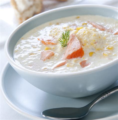 Salmon & Corn Chowder with Tarragon - calories, carbs, nutrition