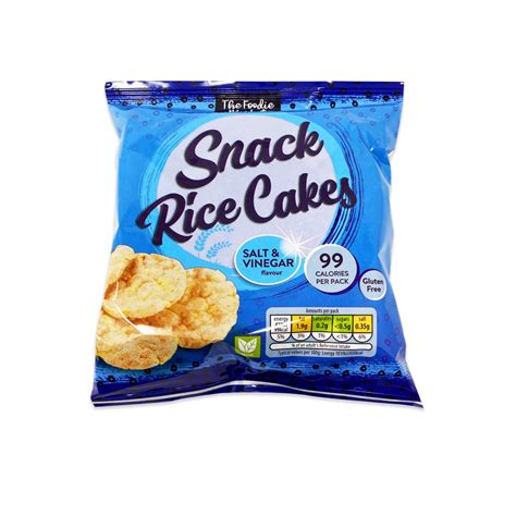 Salt and Vinegar Rice & Corn Cakes - calories, carbs, nutrition