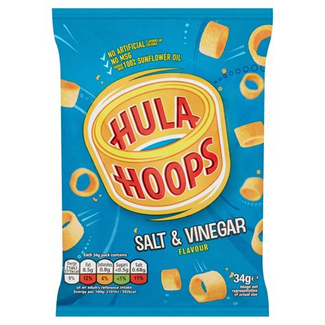 Salt & Vinegar Hoops & Crosses - calories, carbs, nutrition