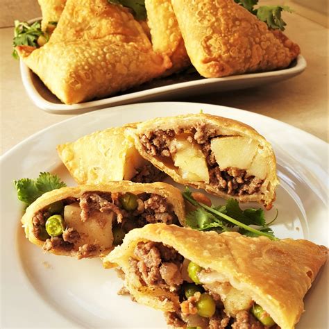 Samosa Ground Beef Pea Potato 1 EA - calories, carbs, nutrition