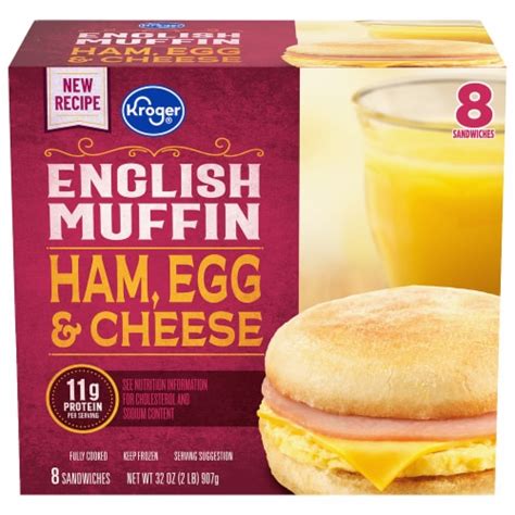 Sand Brkf English Muffin Ham Fried Egg & Cheese - calories, carbs, nutrition