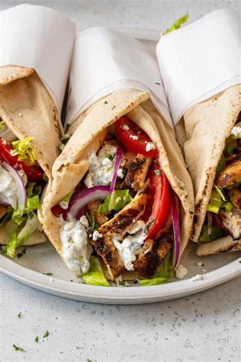 Sand Gyro Greek Chicken - calories, carbs, nutrition