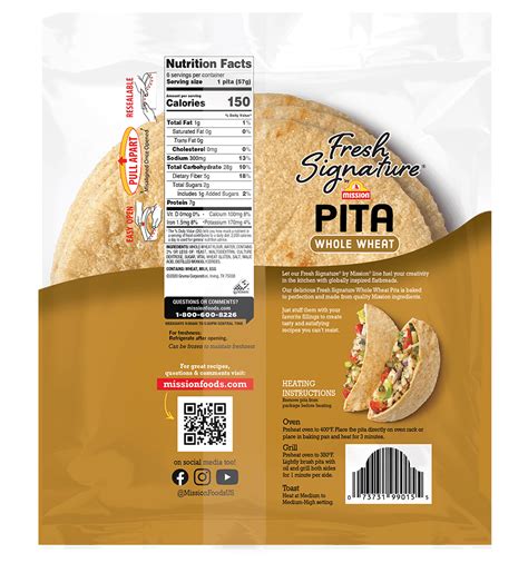 Sand Tofu Salad Pita Wheat 1/2 Pita - calories, carbs, nutrition