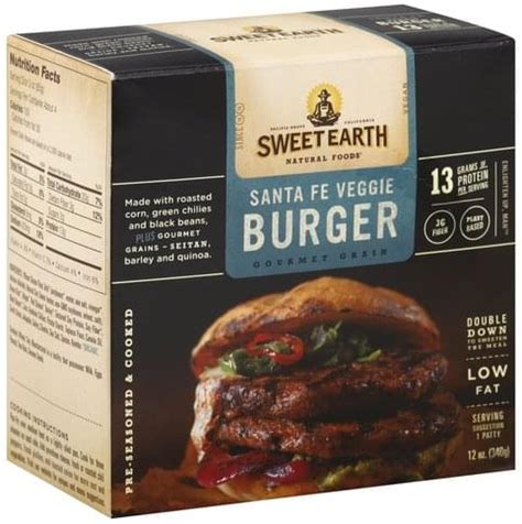 Santa Fe Burger 1/3 Pound - calories, carbs, nutrition