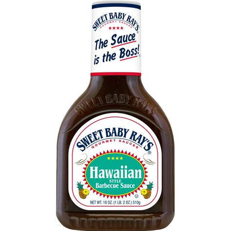 Sauce BBQ Hawaiian 1 oz Ladle - calories, carbs, nutrition