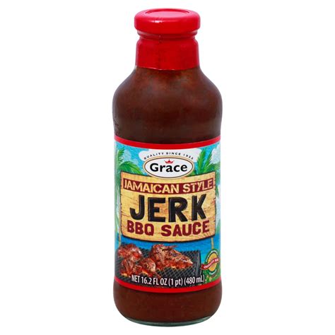 Sauce BBQ Jerk 1 oz Ladle - calories, carbs, nutrition