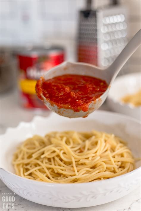 Sauce Marinara Crushed 6 oz Ladle - calories, carbs, nutrition