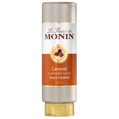 Sauce Monin Caramel 1/4 Cup - calories, carbs, nutrition