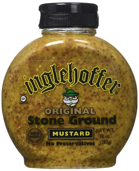 Sauce Mustard Stone Ground 2 oz Ladle - calories, carbs, nutrition