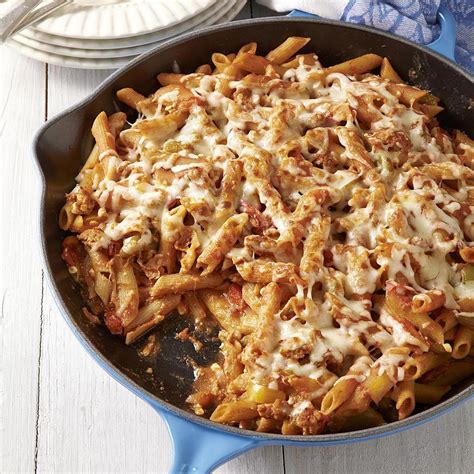 Sausage and Peppers Baked Ziti - calories, carbs, nutrition