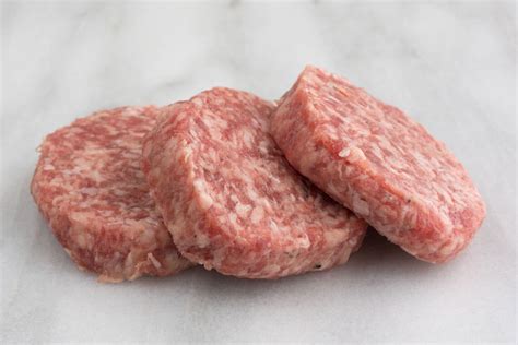 Sausage Brkf Patty Turkey 1.6 oz Raw 2 EA - calories, carbs, nutrition