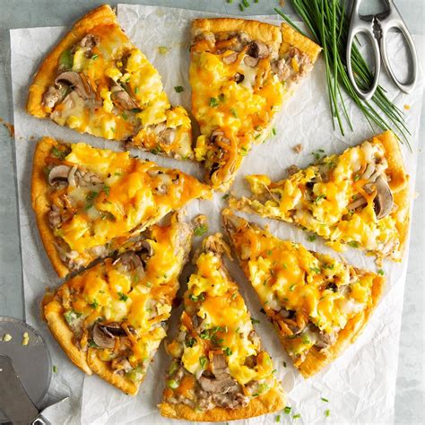 Sausage Egg and Cheddar Pizza - calories, carbs, nutrition