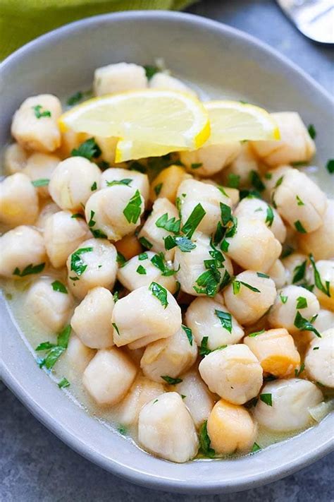 Sauteed Bay Scallops - calories, carbs, nutrition