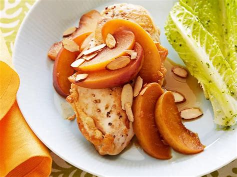 Savory Peach Chicken - calories, carbs, nutrition