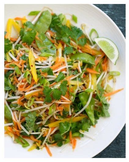 Scallion- Sprout- and Carrot Slaw - calories, carbs, nutrition