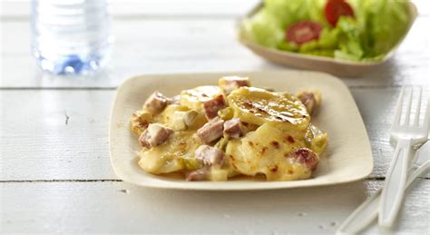 Scalloped Potatoes and Ham - calories, carbs, nutrition