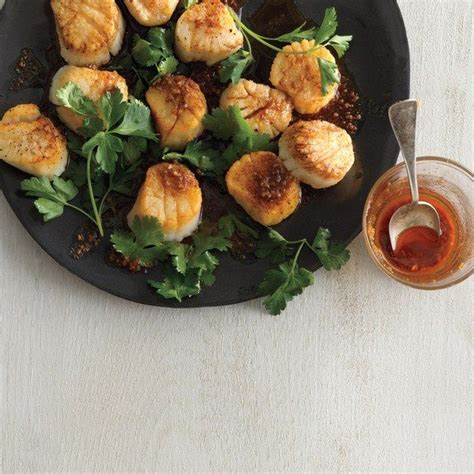 Scallops with Spice Oil - calories, carbs, nutrition