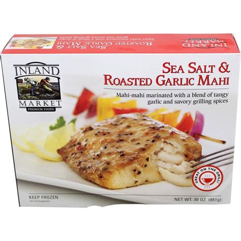 Sea Salt & Roasted Garlic Mahi - calories, carbs, nutrition