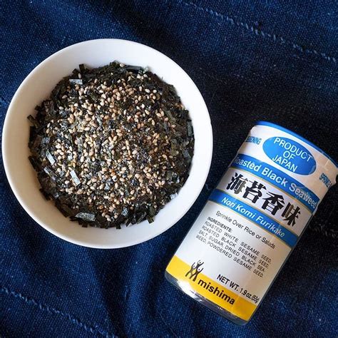 Seaweed Roasted Black Furikake 1/2 Tsp - calories, carbs, nutrition